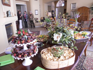 Catered House Warming Party 5 Years Ago. Staging a beautiful table and displaying the cuisine is very important!